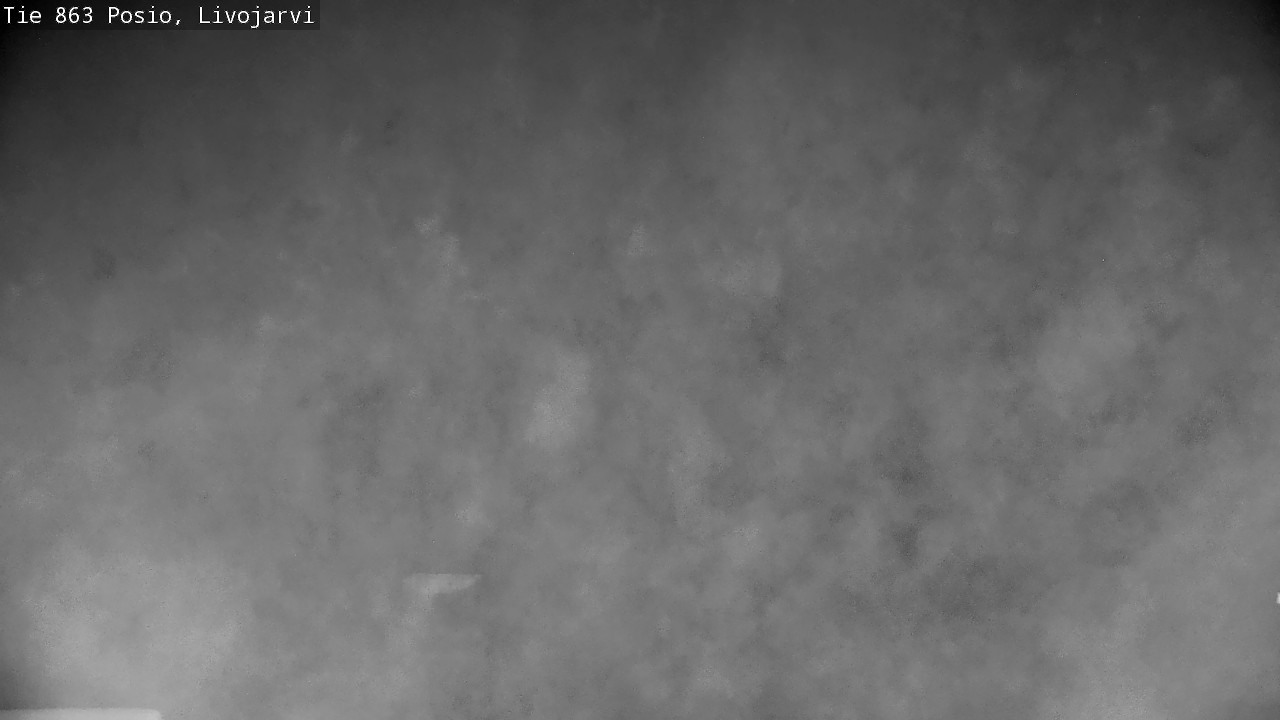 Weather Camera Image Road 863 Livojärvi, Posio, Lappi