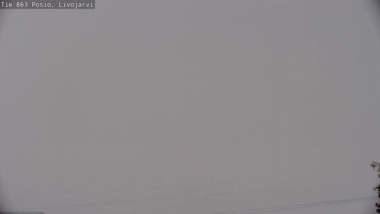 Kelikamerat Kuva Tie 863 Livojärvi, Posio, Lappi