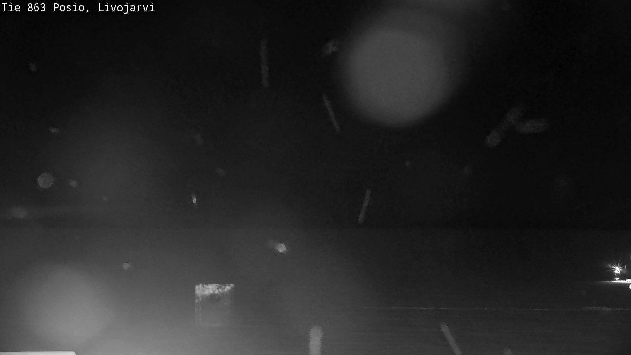 Weather Camera Image Road 863 Livojärvi, Posio, Lappi