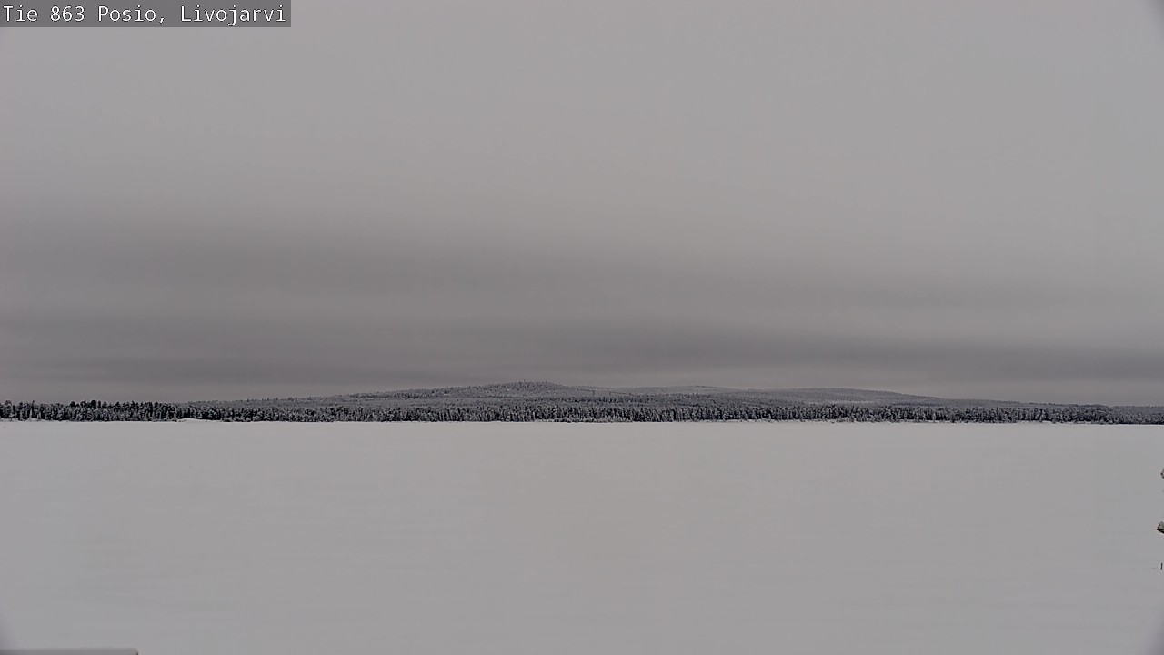 Kelikamerat Kuva Tie 863 Livojärvi, Posio, Lappi