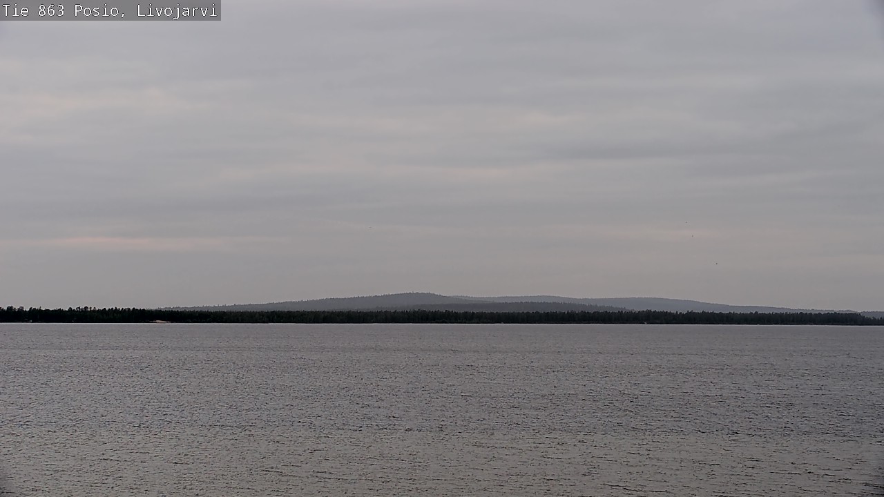 Kelikamerat Kuva Tie 863 Livojärvi, Posio, Lappi