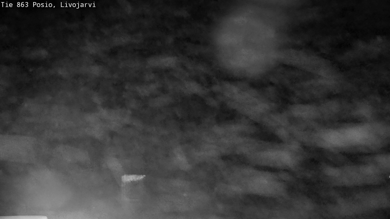 Weather Camera Image Road 863 Livojärvi, Posio, Lappi