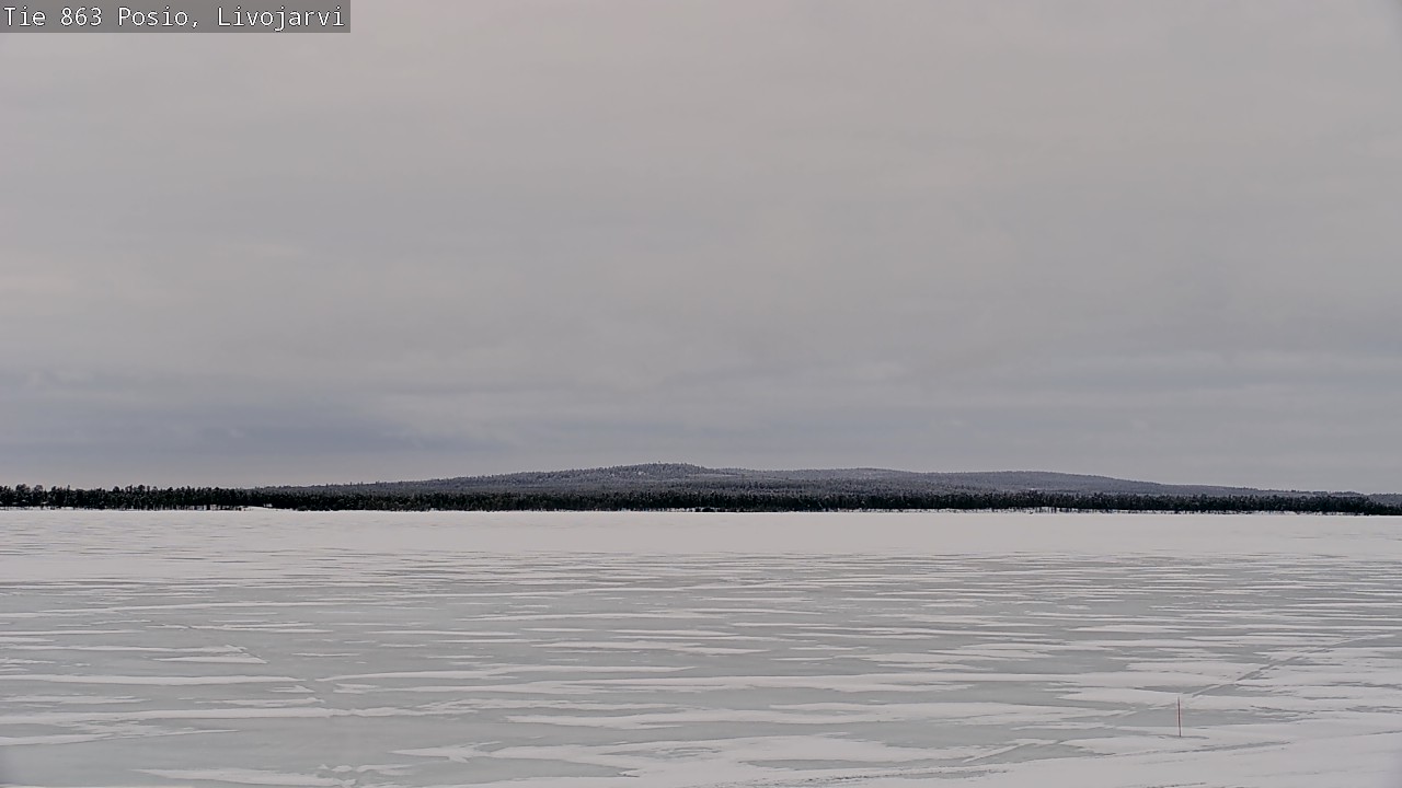 Kelikamerat Kuva Tie 863 Livojärvi, Posio, Lappi