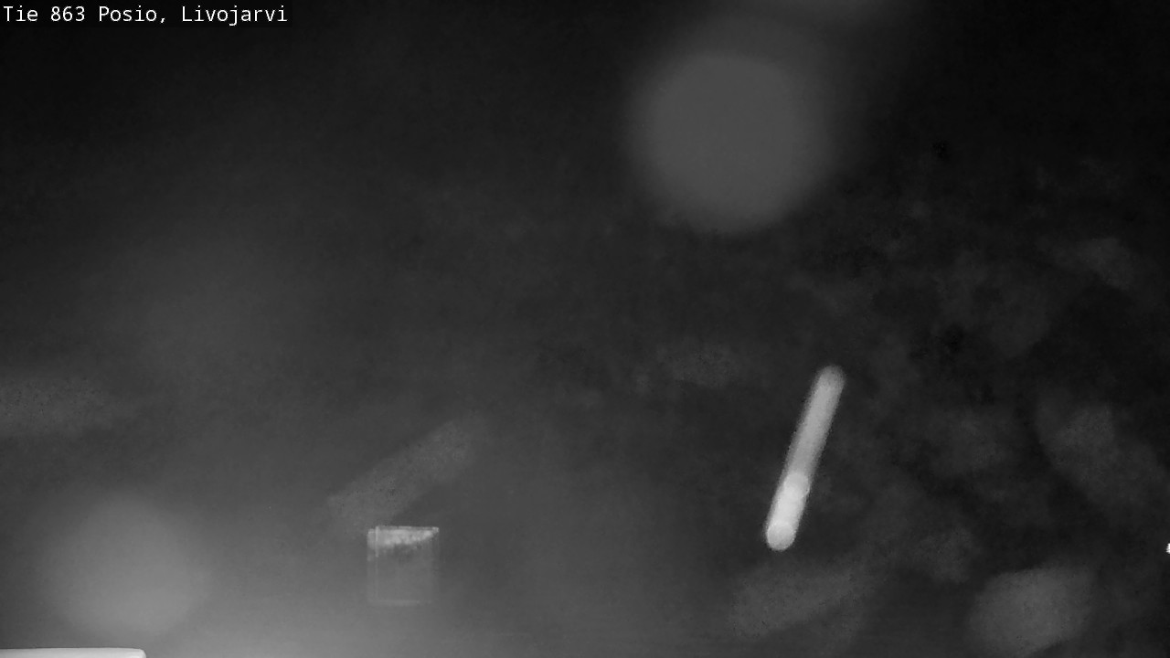 Weather Camera Image Road 863 Livojärvi, Posio, Lappi