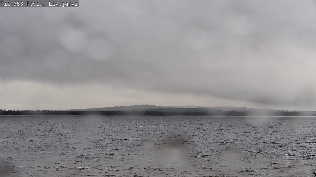 Weather Camera Image Road 863 Livojärvi, Posio, Lappi
