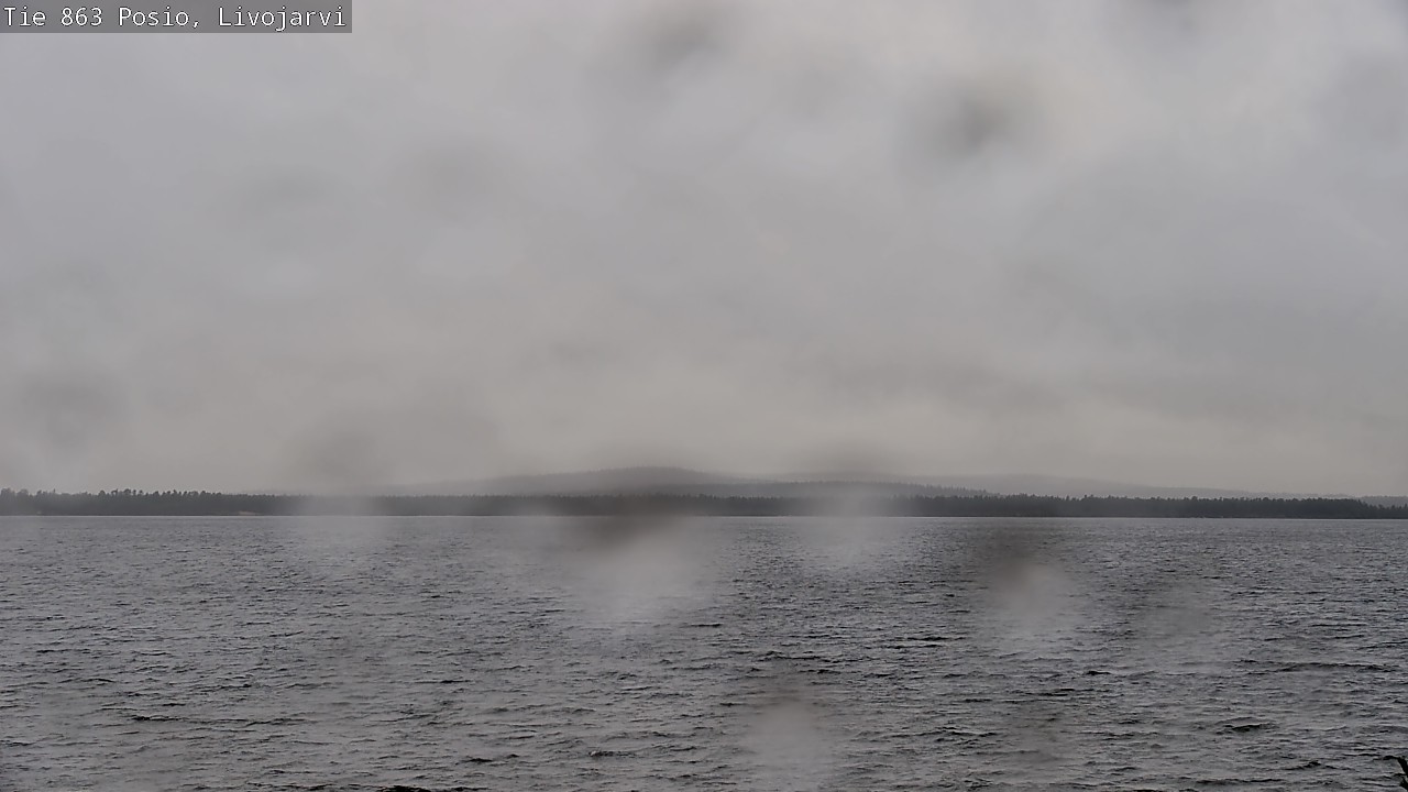 Weather Camera Image Road 863 Livojärvi, Posio, Lappi