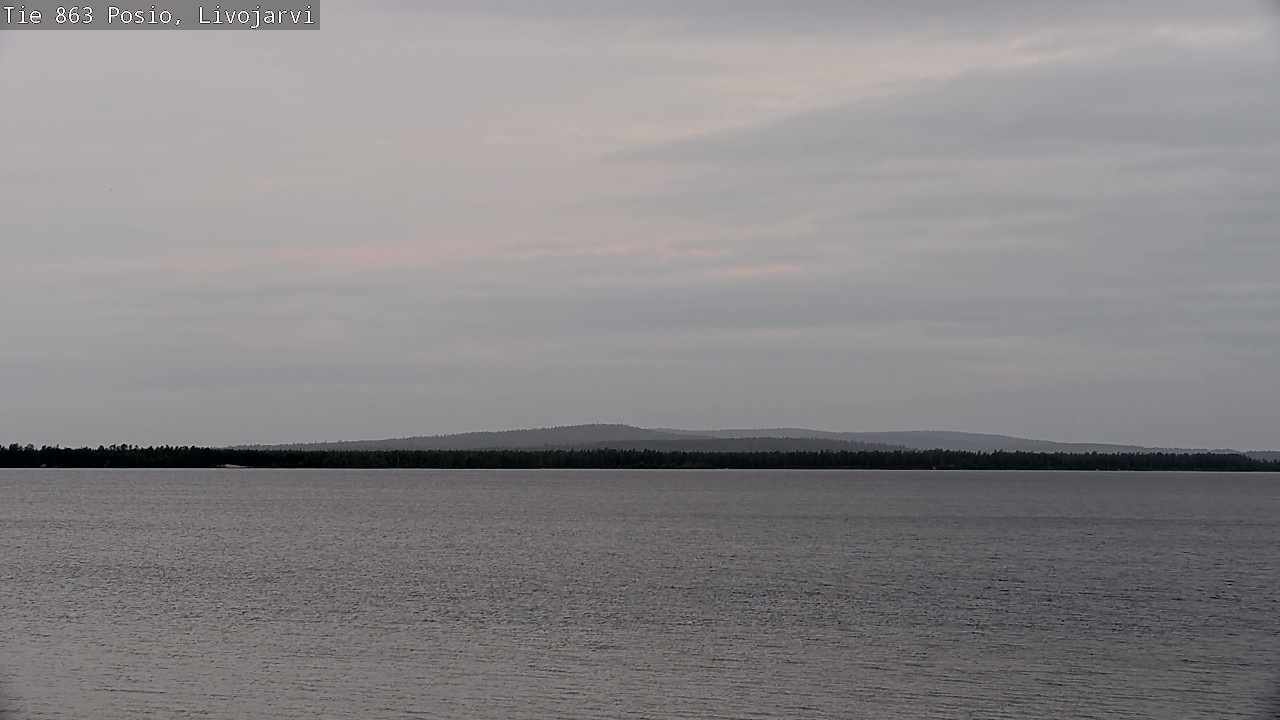 Kelikamerat Kuva Tie 863 Livojärvi, Posio, Lappi