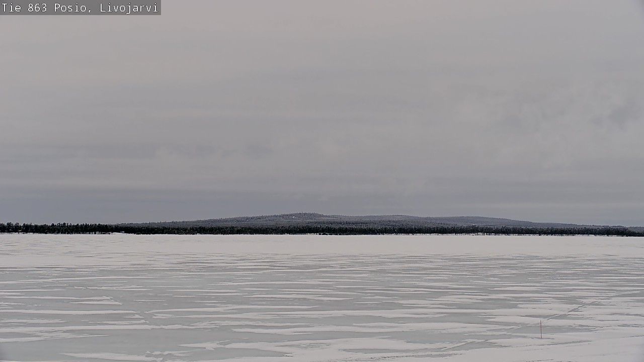 Kelikamerat Kuva Tie 863 Livojärvi, Posio, Lappi