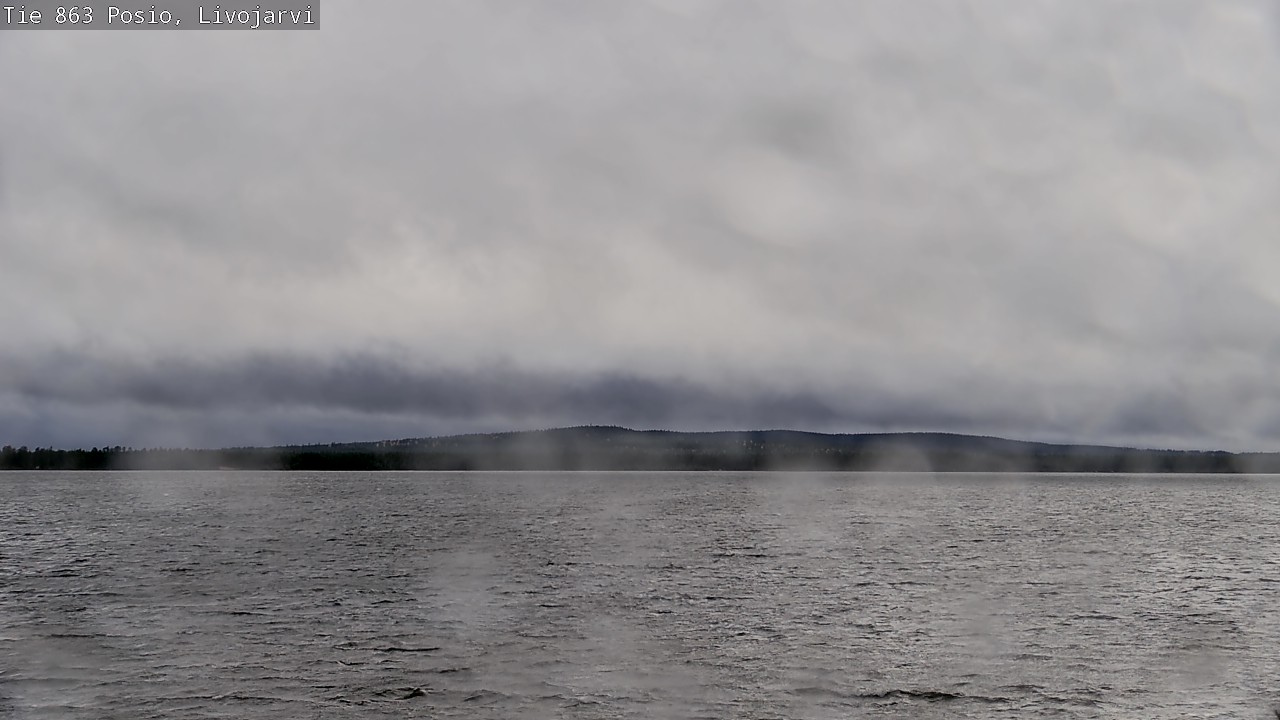 Weather Camera Image Road 863 Livojärvi, Posio, Lappi