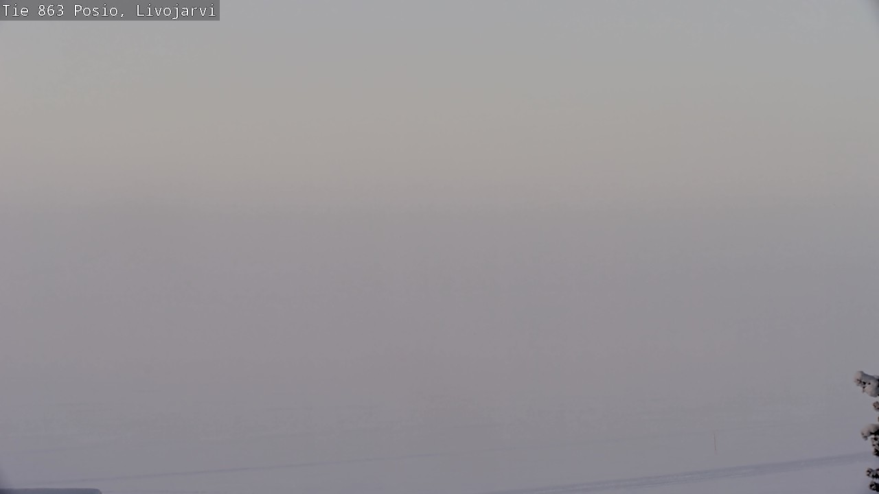 Kelikamerat Kuva Tie 863 Livojärvi, Posio, Lappi