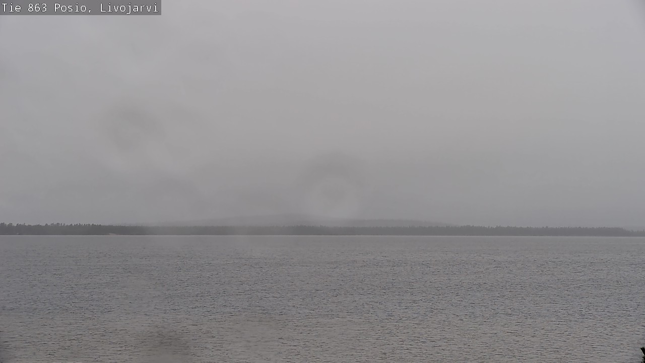 Weather Camera Image Väg 863 Livojärvi, Posio, Lappi