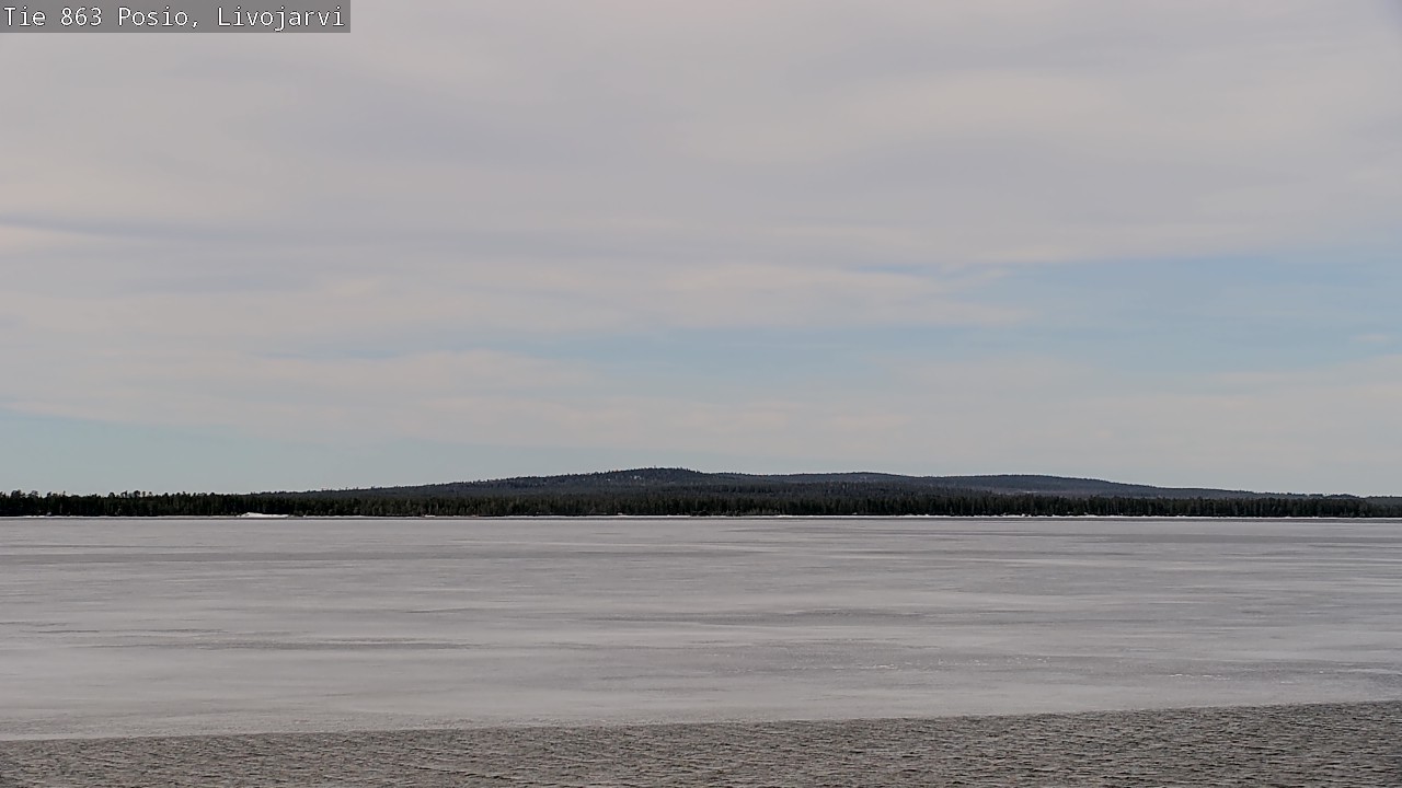 Kelikamerat Kuva Tie 863 Livojärvi, Posio, Lappi