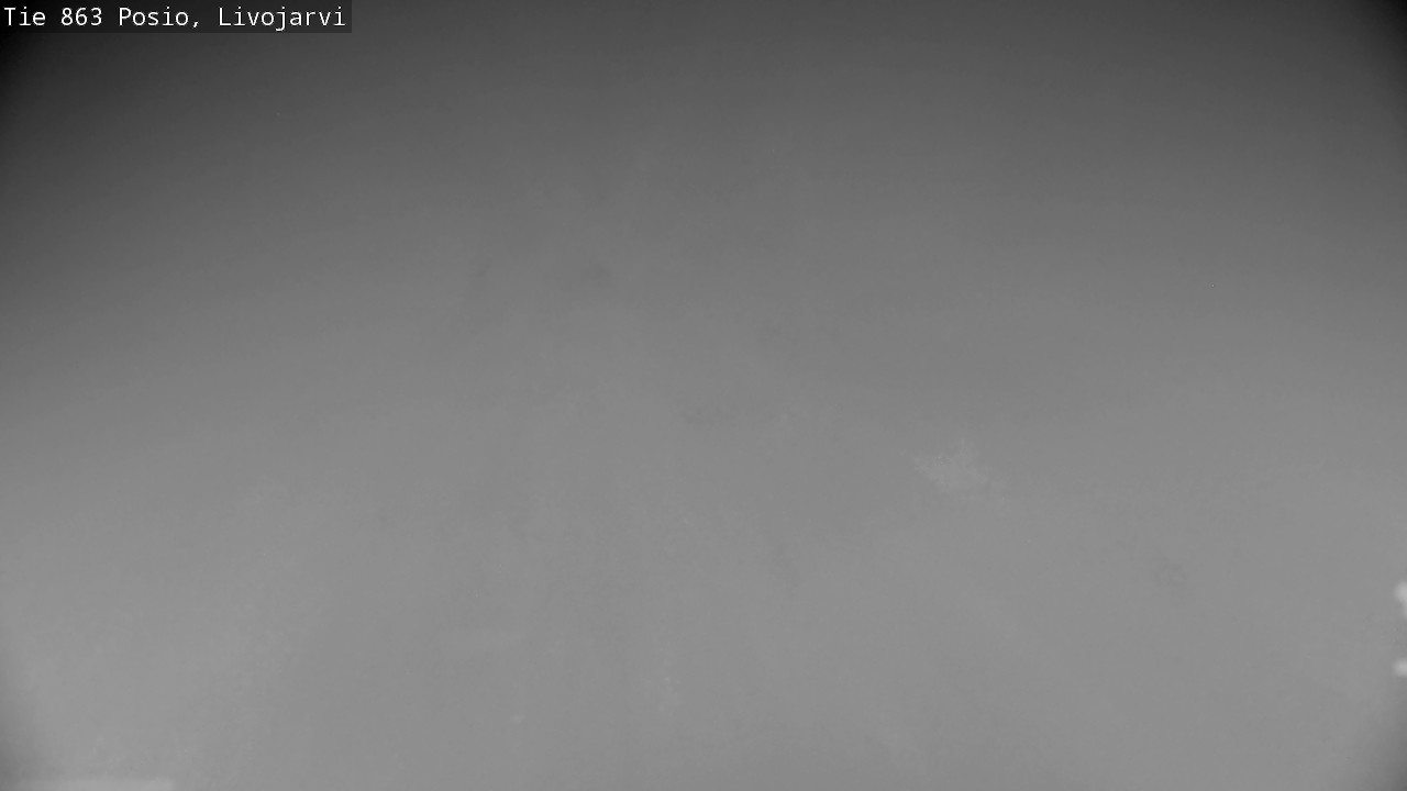 Weather Camera Image Väg 863 Livojärvi, Posio, Lappi