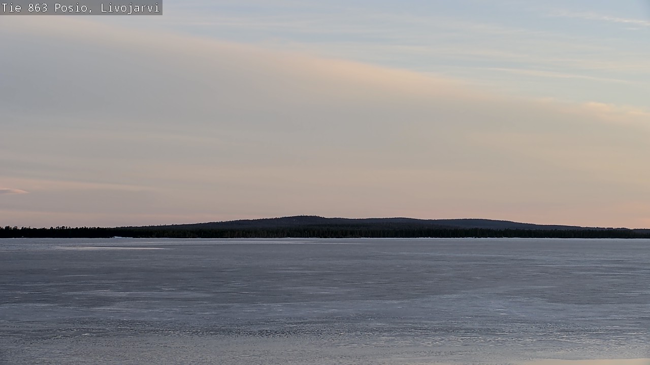 Kelikamerat Kuva Tie 863 Livojärvi, Posio, Lappi