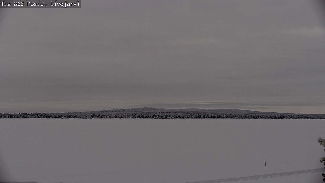 Kelikamerat Kuva Tie 863 Livojärvi, Posio, Lappi
