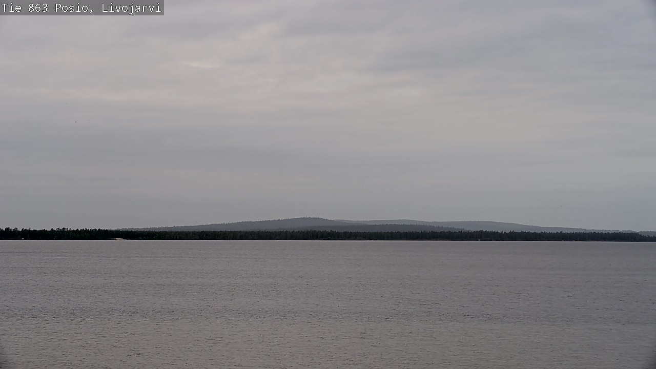 Kelikamerat Kuva Tie 863 Livojärvi, Posio, Lappi