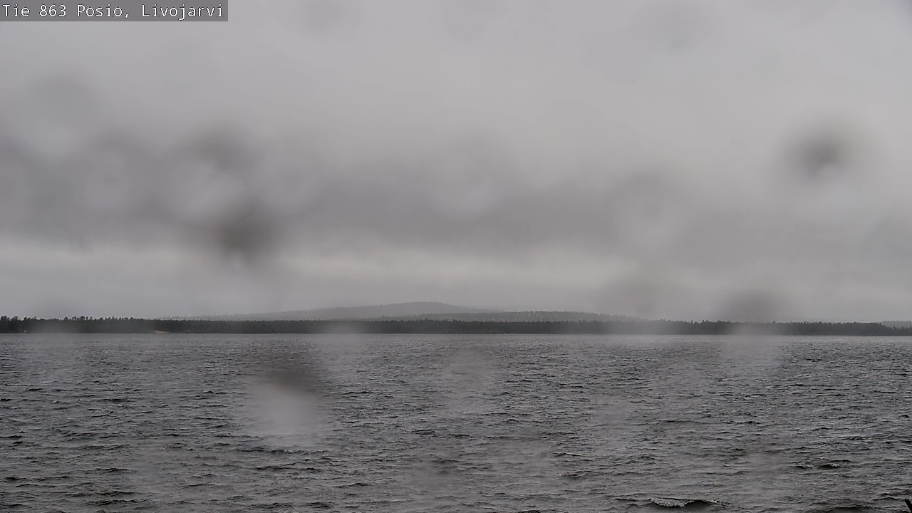 Weather Camera Image Road 863 Livojärvi, Posio, Lappi