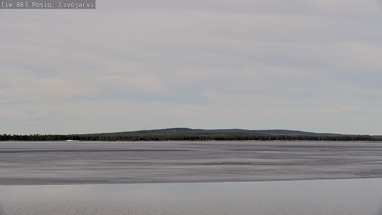 Kelikamerat Kuva Tie 863 Livojärvi, Posio, Lappi