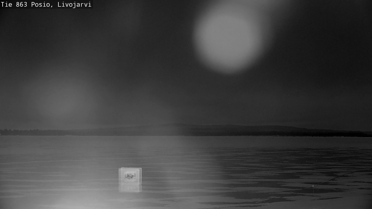 Kelikamerat Kuva Tie 863 Livojärvi, Posio, Lappi