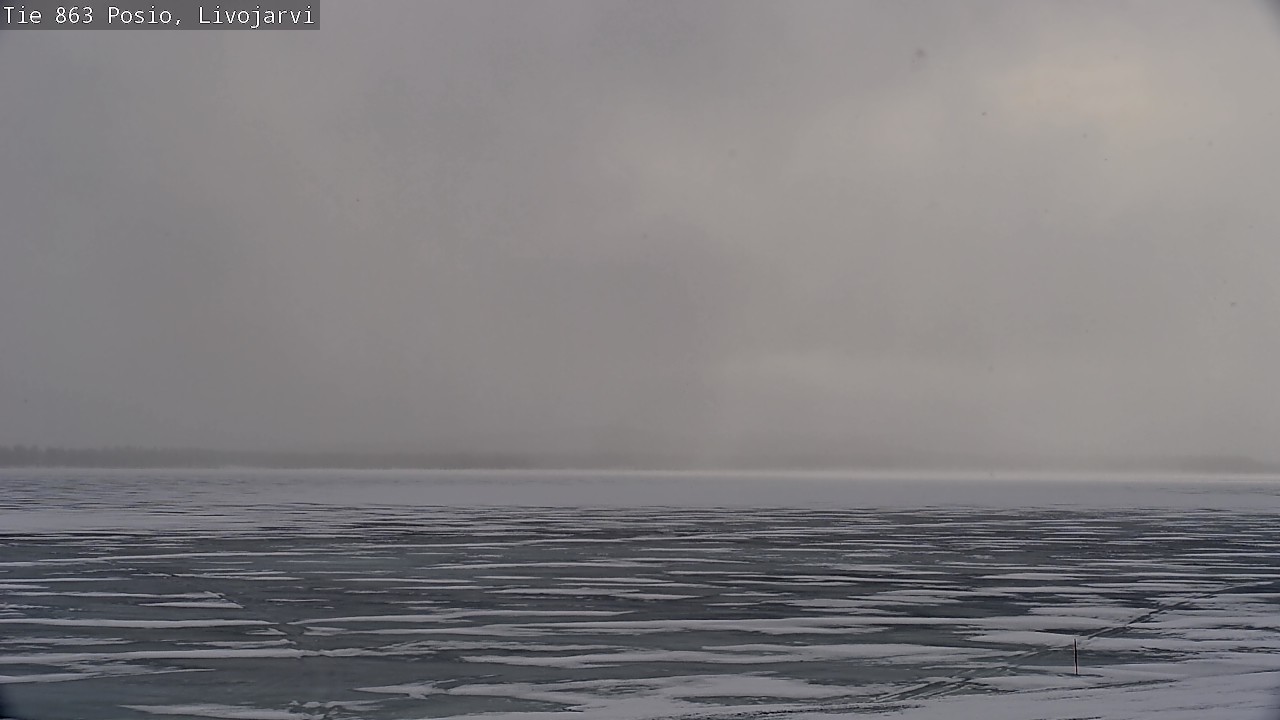 Kelikamerat Kuva Tie 863 Livojärvi, Posio, Lappi