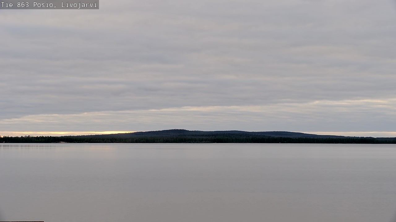 Kelikamerat Kuva Tie 863 Livojärvi, Posio, Lappi