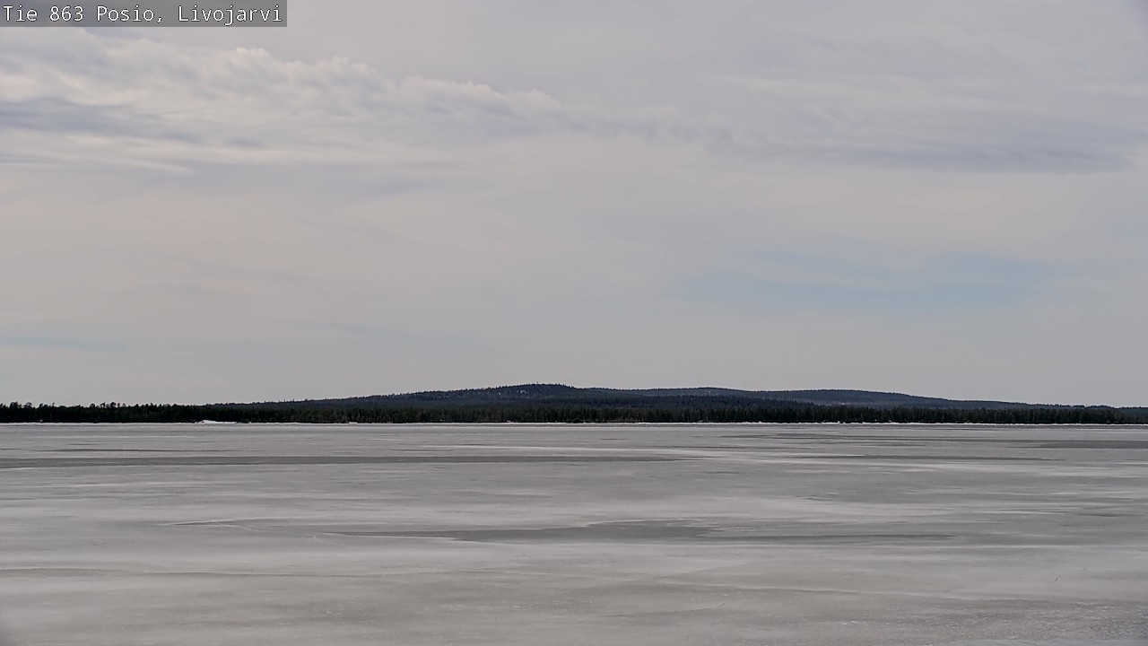 Kelikamerat Kuva Tie 863 Livojärvi, Posio, Lappi
