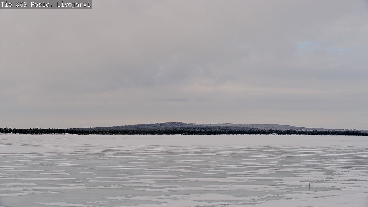 Kelikamerat Kuva Tie 863 Livojärvi, Posio, Lappi