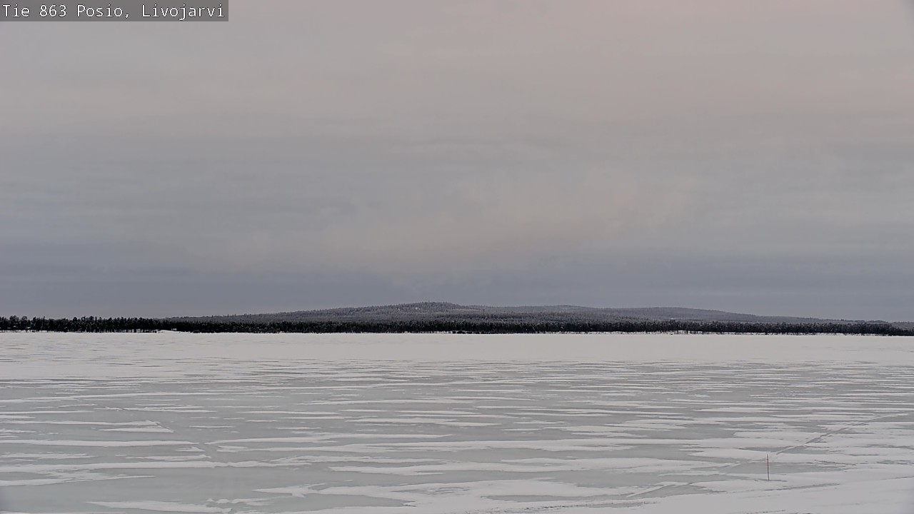 Kelikamerat Kuva Tie 863 Livojärvi, Posio, Lappi