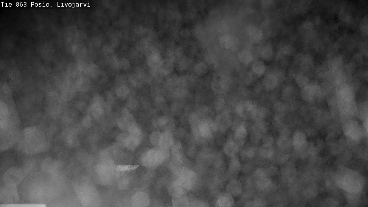 Weather Camera Image Road 863 Livojärvi, Posio, Lappi