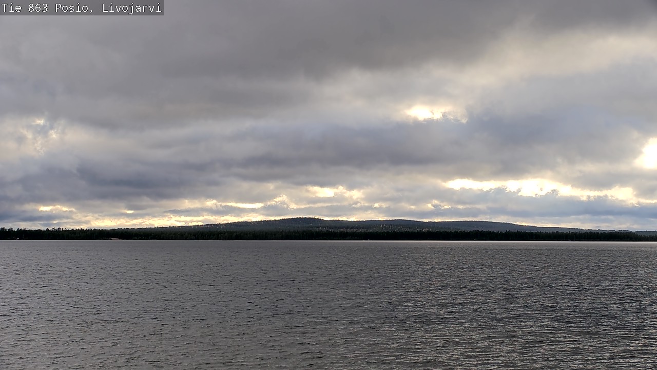 Kelikamerat Kuva Tie 863 Livojärvi, Posio, Lappi