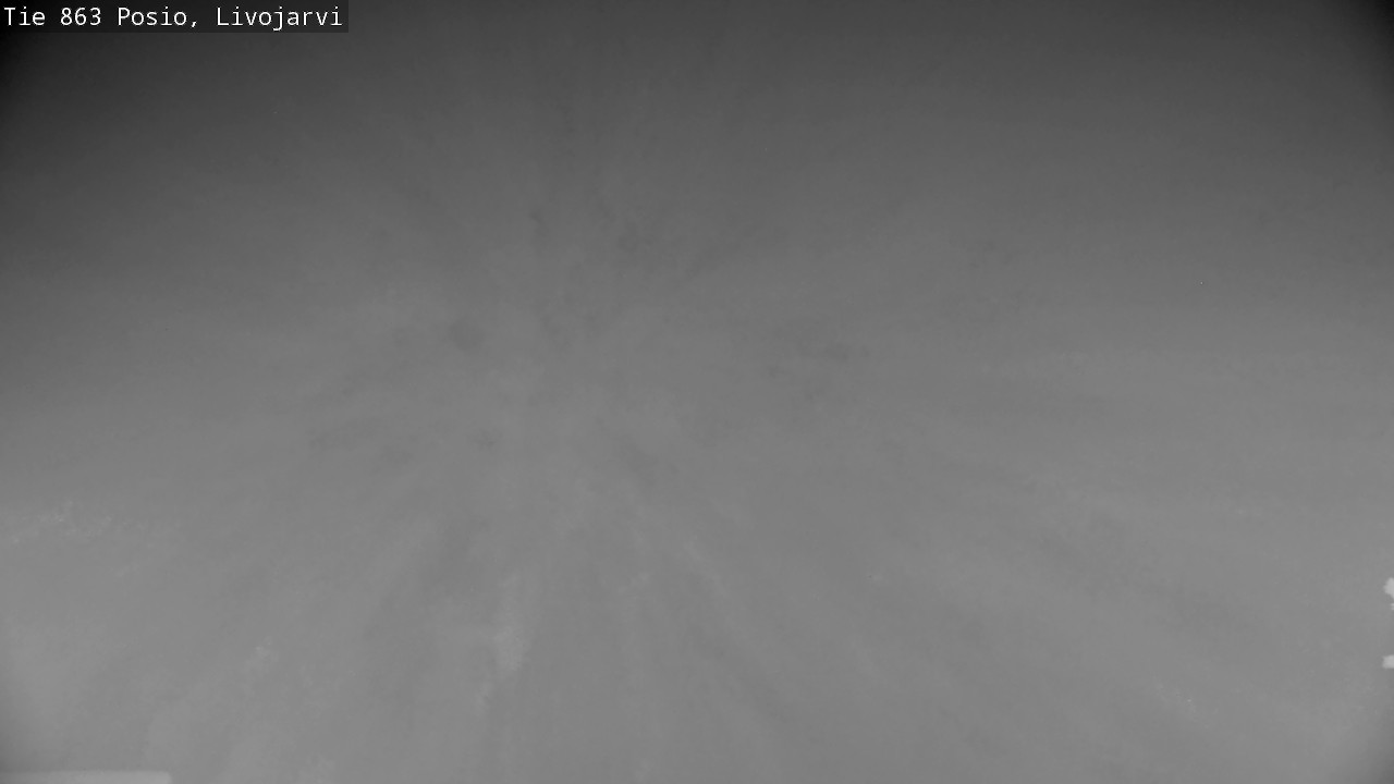 Weather Camera Image Väg 863 Livojärvi, Posio, Lappi