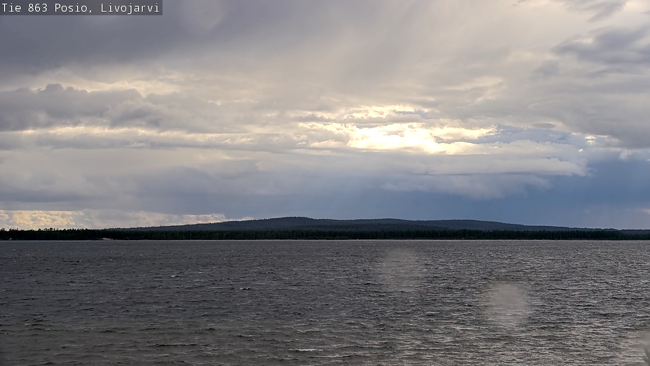 Weather Camera Image Road 863 Livojärvi, Posio, Lappi