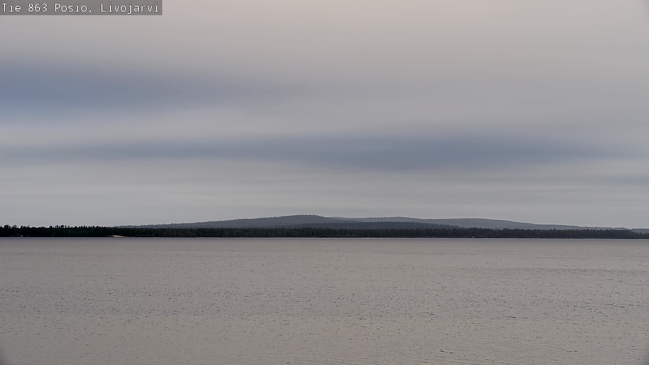 Kelikamerat Kuva Tie 863 Livojärvi, Posio, Lappi