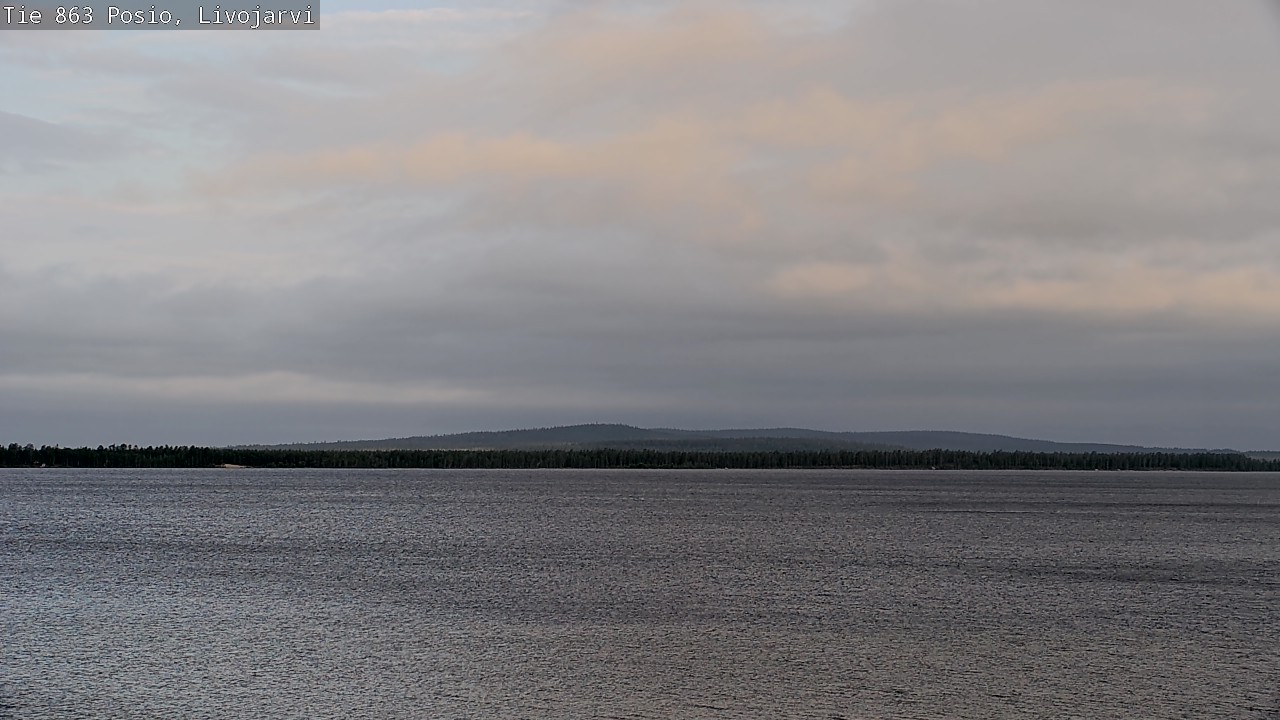 Kelikamerat Kuva Tie 863 Livojärvi, Posio, Lappi