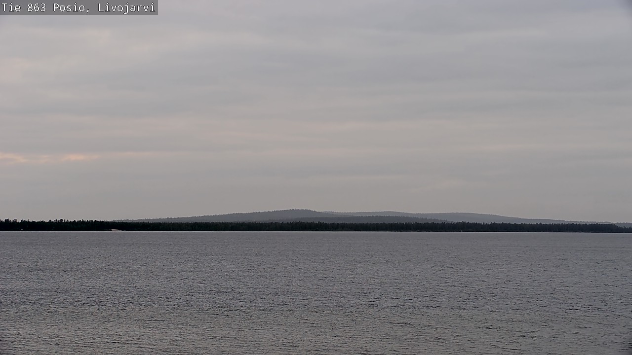 Kelikamerat Kuva Tie 863 Livojärvi, Posio, Lappi