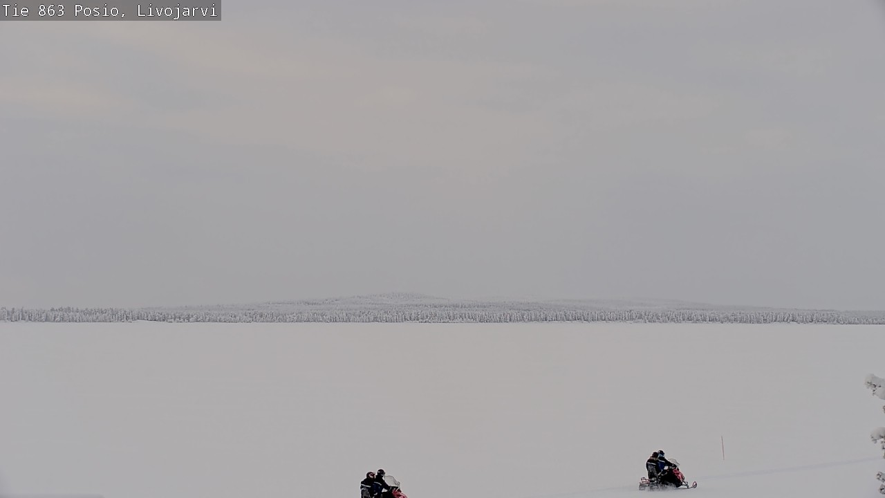 Kelikamerat Kuva Tie 863 Livojärvi, Posio, Lappi