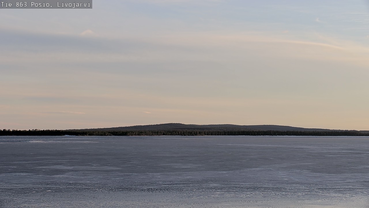 Kelikamerat Kuva Tie 863 Livojärvi, Posio, Lappi