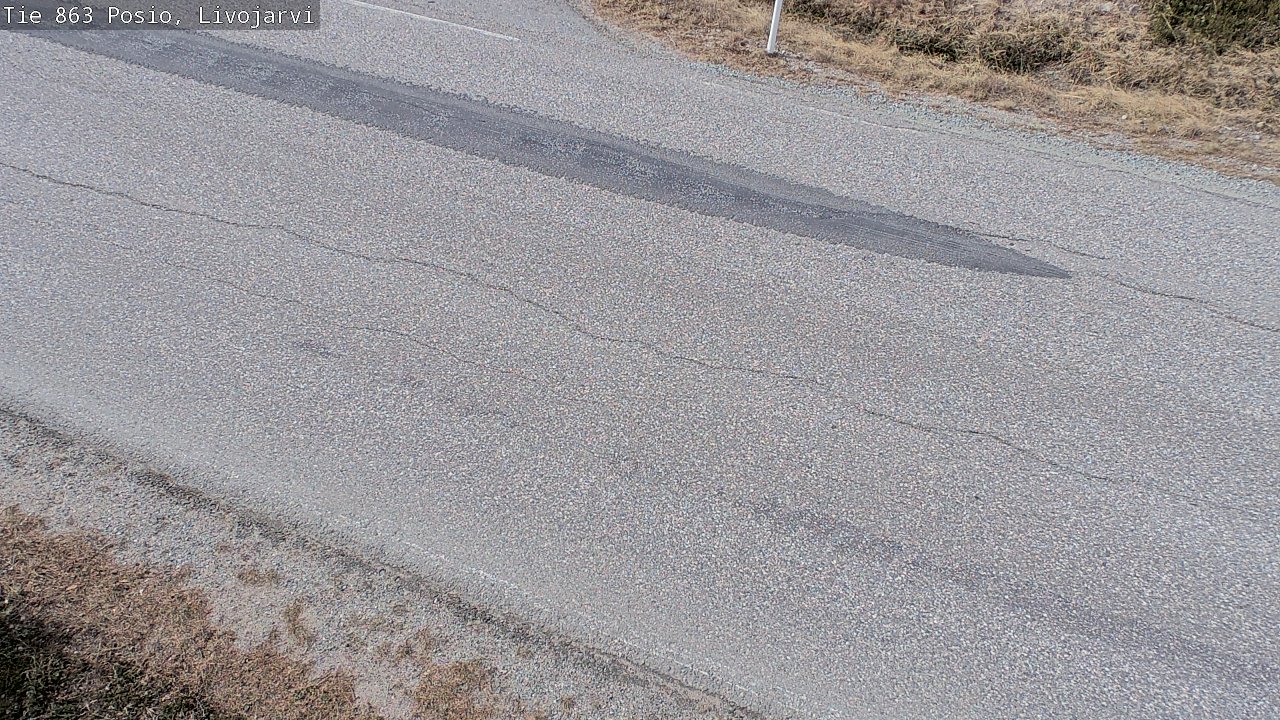 Weather Camera Image Road 863 Livojärvi, Posio, Lappi