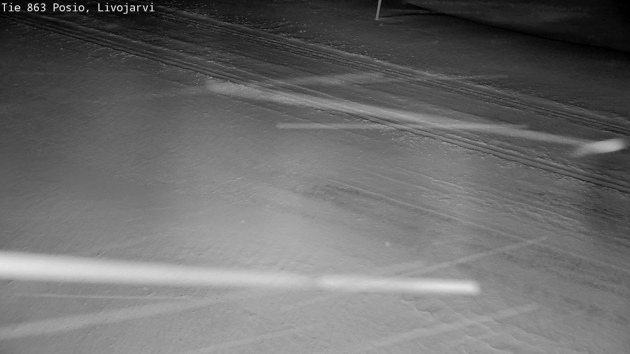 Weather Camera Image Road 863 Livojärvi, Posio, Lappi