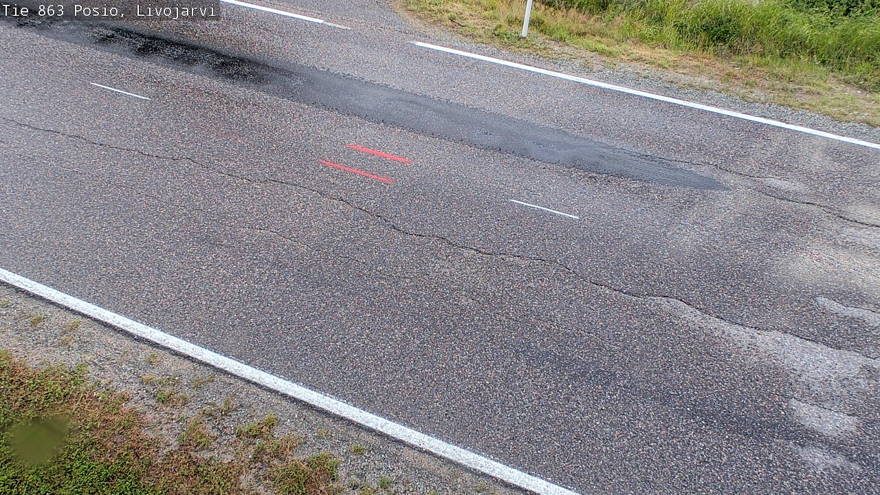 Kelikamerat Kuva Tie 863 Livojärvi, Posio, Lappi