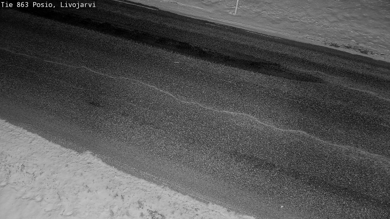 Kelikamerat Kuva Tie 863 Livojärvi, Posio, Lappi
