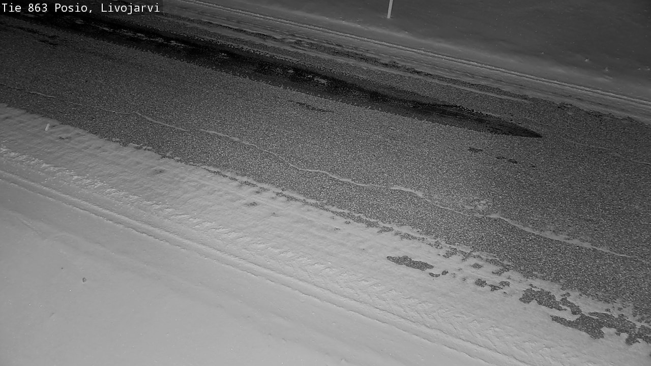 Kelikamerat Kuva Tie 863 Livojärvi, Posio, Lappi