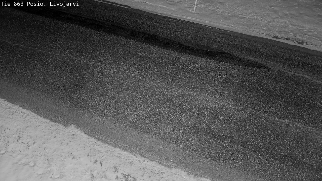 Kelikamerat Kuva Tie 863 Livojärvi, Posio, Lappi
