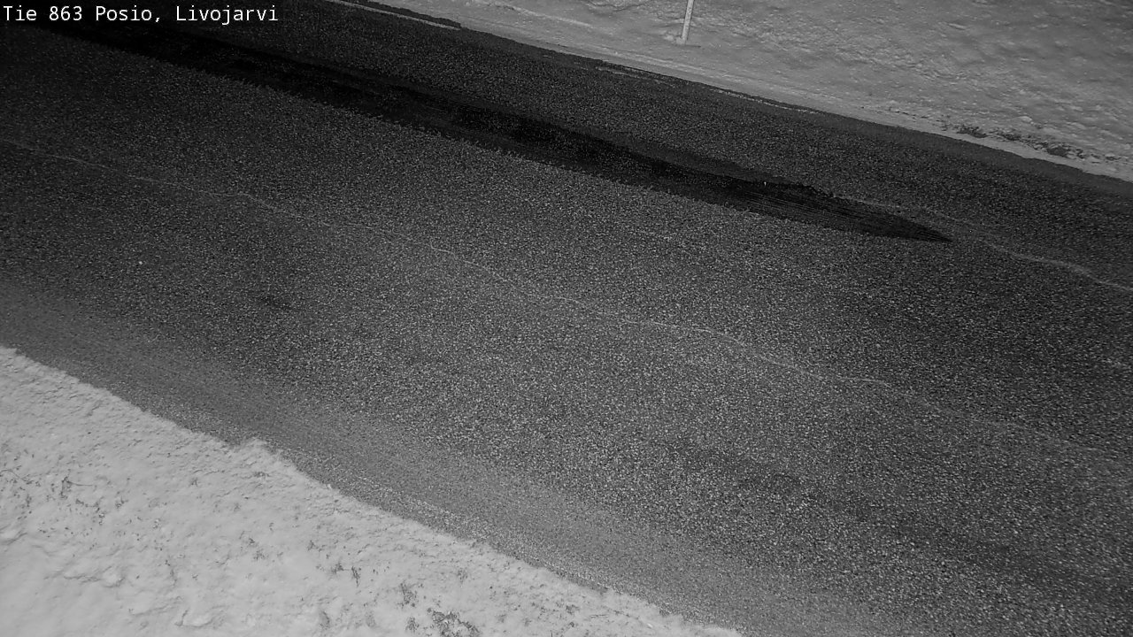 Kelikamerat Kuva Tie 863 Livojärvi, Posio, Lappi