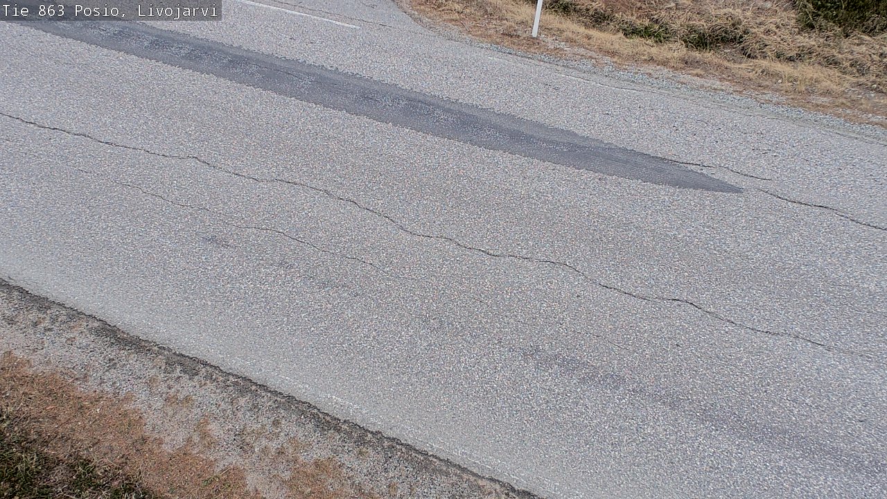 Weather Camera Image Road 863 Livojärvi, Posio, Lappi