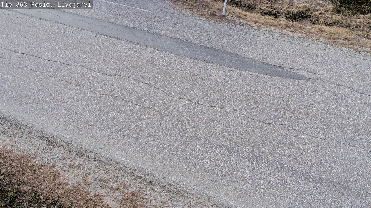 Weather Camera Image Road 863 Livojärvi, Posio, Lappi