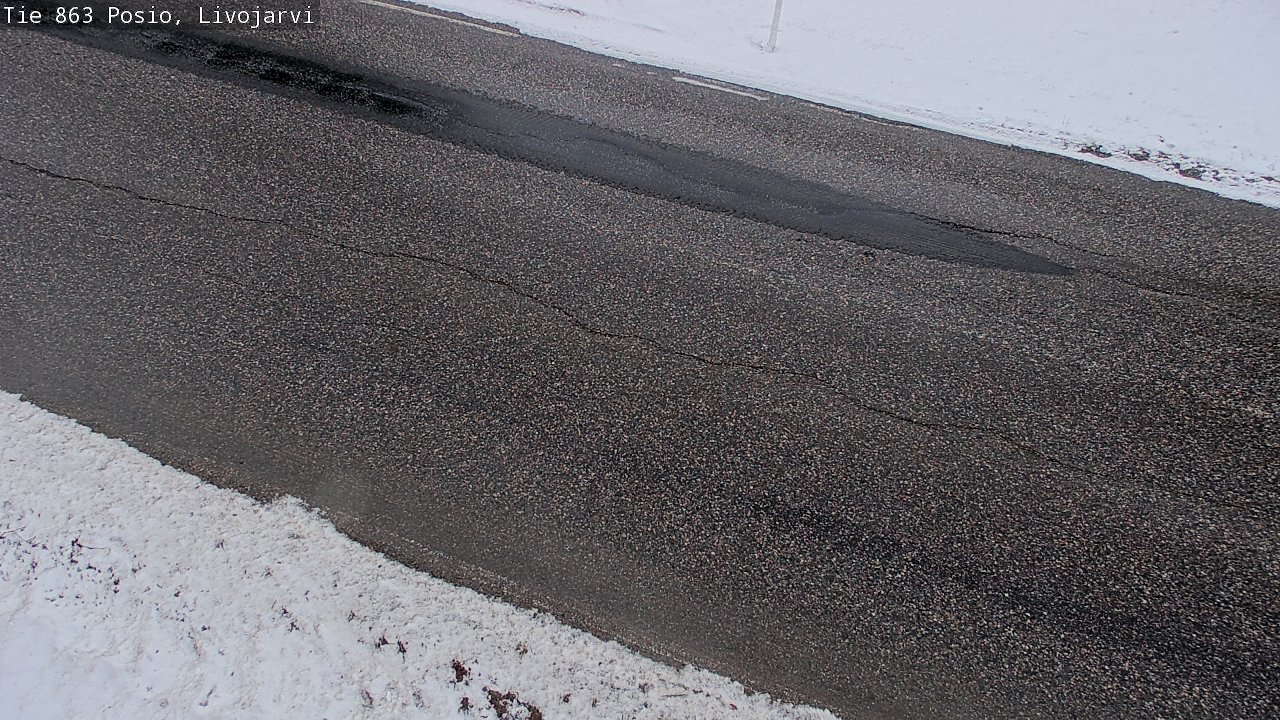 Kelikamerat Kuva Tie 863 Livojärvi, Posio, Lappi