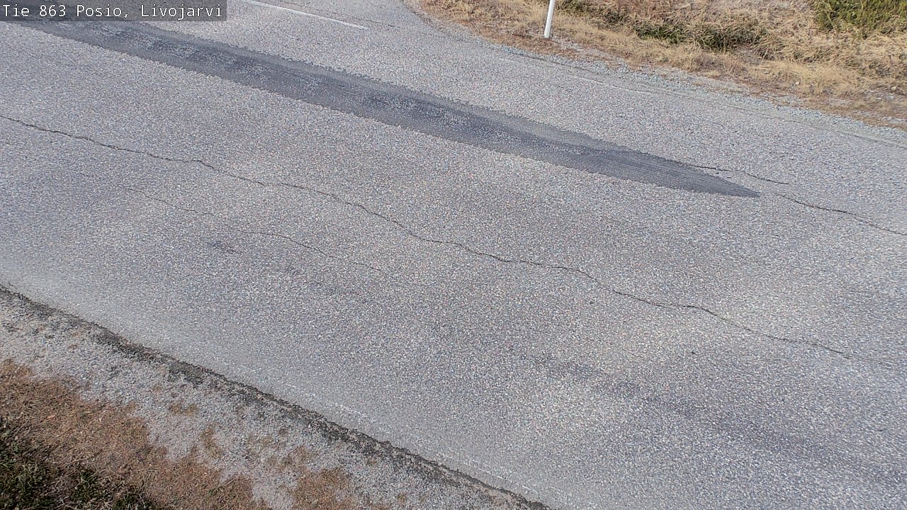 Weather Camera Image Road 863 Livojärvi, Posio, Lappi