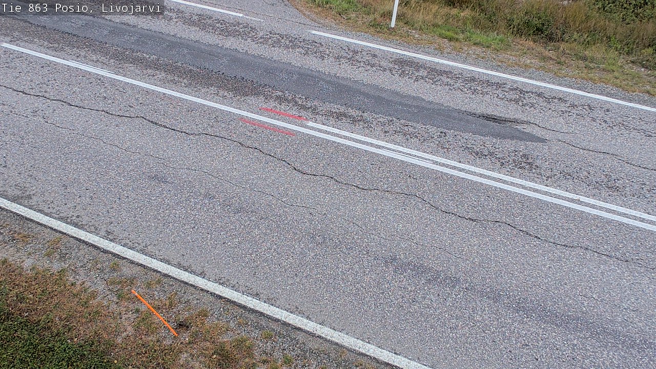 Kelikamerat Kuva Tie 863 Livojärvi, Posio, Lappi