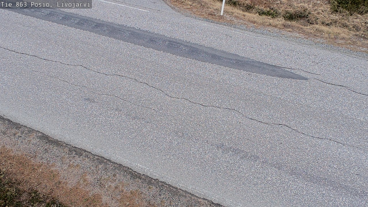 Weather Camera Image Road 863 Livojärvi, Posio, Lappi